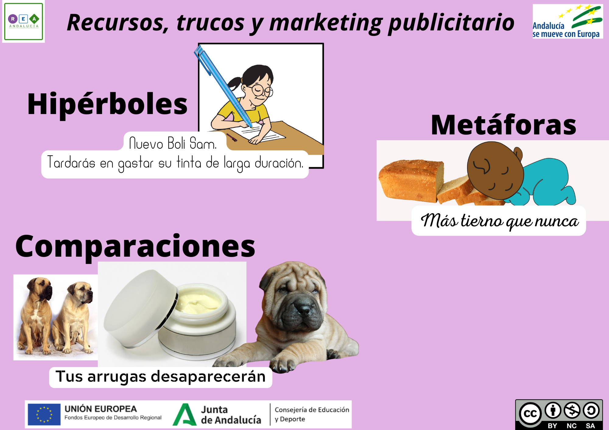 Ejemplos de recursos literarios 1